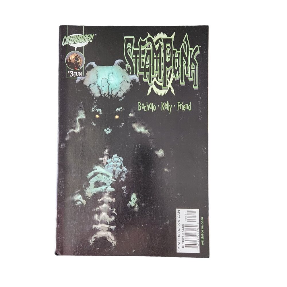 Cliffhanger Steampunk #3 2000 Comic Book Collector Bagged Boarded